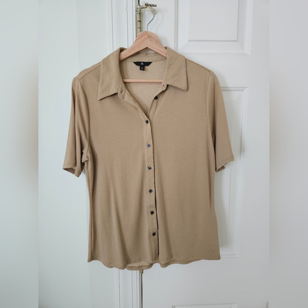 Banana Republic Tan essential Polo Shirt